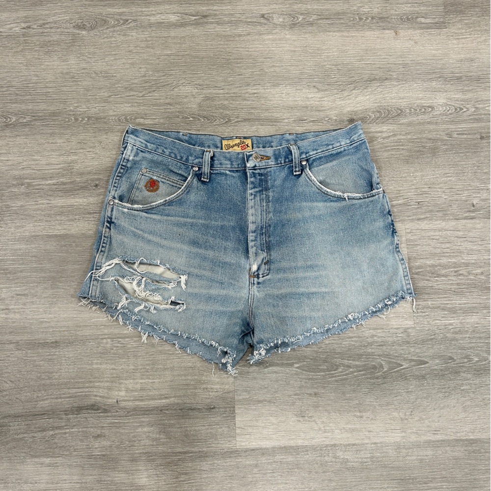 Wrangler Denim Blue Women Shorts